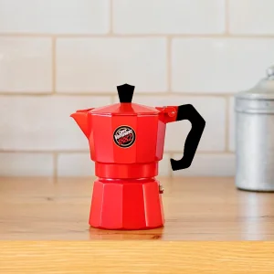Cafetera Moka Roja